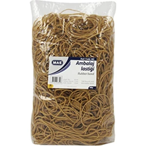 Ambalaj Lastiği 500 gr %80 Kauçuk 80 mm Boy 1.2 mm Kalınlık 1.4 mm Genişlik