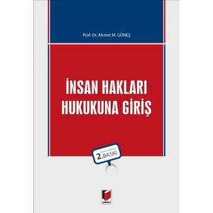 Adalet Yayınevi Insan Hakları Hukukuna Giriş