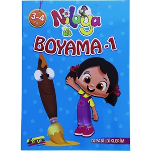 Keskin Color Niloya Ile Boyama 1 Yapabildiklerim Boyama Kitabı