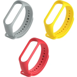 Xiaomi Mi Band 3 4 Uyumlu Silikon Kordon  3'lü