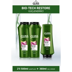 Bio-Tech 500 Ml X 2 Adet + Saç Kremi 360 Ml