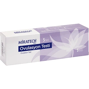 Ovulasyon Testi - Miratech - 5 Adet