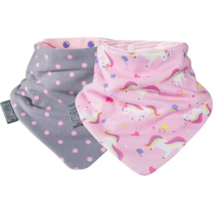 Cheeky Chompars Neckerbib Unicorn & Dots