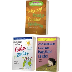 Yakamoz Yayınları Hayat, Başarı ve Eğitim Evde Başlar Seti - 3 Kitap