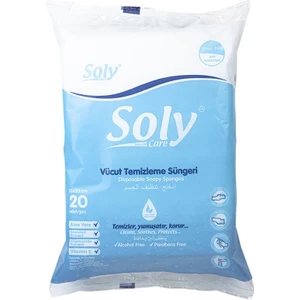 Soly Vücut Temizleme Süngeri 20 Adet / Kutu