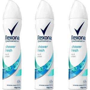 Shower Fresh Deodorant Sprey 150ML X3