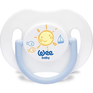Wee Baby 782 Kapaklı Gündüz Emziği 6-18 Ay Mavi