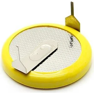 CR2032 3V 2 Ayaklı Yatık Lityum Pil 20 mm