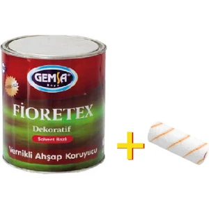 Gemsa Fioretex Vernikli Ahşap Koruyucu 0,750 gr ŞEFFAF