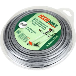 Rtrmax Ot Biçme Tırpan Misinası Gri Testere 46M 3.3mm RTY343