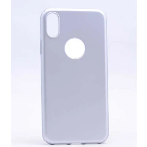Case 4U Apple iPhone X Kılıf 3A Rubber Kapak Gri