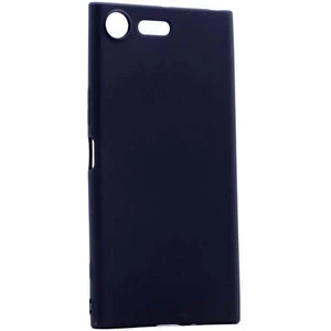 Case 4U Sony Xperia XZ Kılıf Klasik Mat Renkli Yumuşak Premier Silikon Siyah
