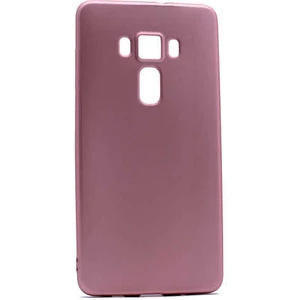 Case 4U Asus Zenfone 3 ZE552KL Kılıf Klasik Mat Renkli Yumuşak Premier Silikon Rose Gold