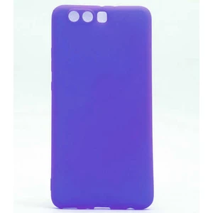 Case 4U Huawei P10 Lite Kılıf Klasik Mat Renkli Yumuşak Premier Silikon Mor