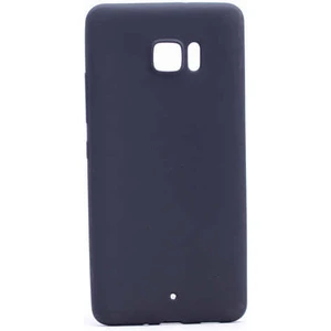 Case 4U HTC U Ultra Kılıf Klasik Mat Renkli Yumuşak Premier Silikon Siyah