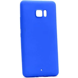 Case 4U HTC U Ultra Kılıf Klasik Mat Renkli Yumuşak Premier Silikon Mavi