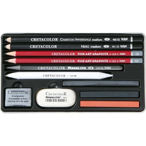 Cretacolor Teacher's Choice Beginner Drawing Set 12 Profesyonel Karışık Çizim Seti