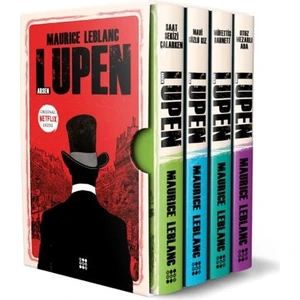 Arsen Lupen-Kutulu Siyah Set (4 Kitap Takım) - Maurice Leblanc