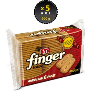 Finger Bisküvi 900 g x 5 Adet