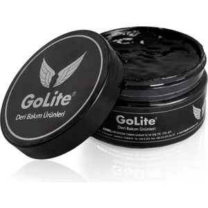 Golite Deri Besleyici Katkılı Cilalı Ayakkabı Krem Boyası Siyah 130 gr