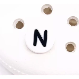 Ozan Tuhafiye Crocs Jibbitz Terlik Süsü Yuvarlak Harfler