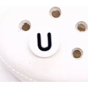 Ozan Tuhafiye Crocs Jibbitz Terlik Süsü Yuvarlak Harfler