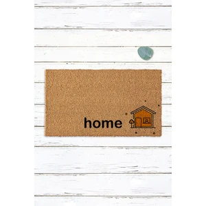 Paspas Yap Home Yazılı Ev Figürlü Koko Paspas