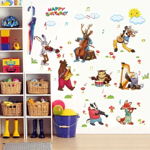 Family Co. Çocuk Odası Duvar Dekorasyonu Dekor Duvar Sticker Şeker Kız Candy