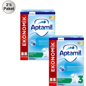 Mılupa Aptamil 3 Devam Sütü 1200 gr x 2 Adet