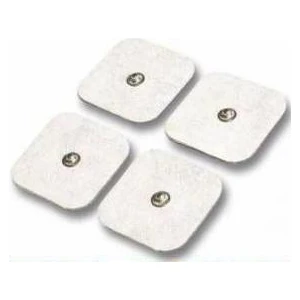 Tens Elektrodu Yapışkanlı 5 x 5 cm 4'lü Paket Tens Pedi  Çıt Çıtlı