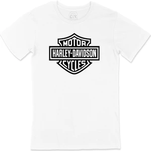 Sarı Harley Davidson Cycles Tişört