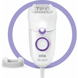 Silk-épil 5 5505 Kablolu Kuru Kullanım Epilatör, Smartlight, Daraltıcı Başlık