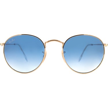 RAY-BAN 3447-N 001/3F 50 ROUND METAL Unisex GOLD Yuvarlak Fiyatı