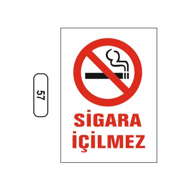 Gündoğdu Sigara Içilmez Uyarı Ikaz