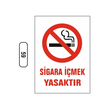 Gündoğdu Sigara Içmek Yasaktır Uyarı Ikaz