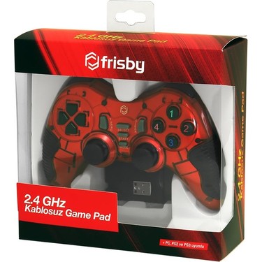 Frisby 2 4ghz Kablosuz Game Pad Kirmizi Siyah Fiyati Frisby 2 4ghz Kablosuz Game Pad Kirmizi Siyah Fiyati