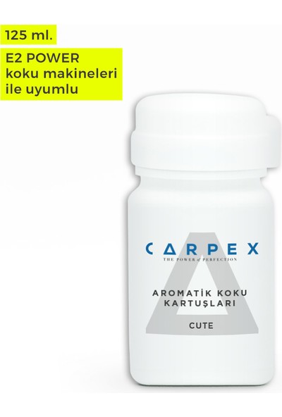 Carpex Cute - E2 Power Koku Kartuşu 125 ml