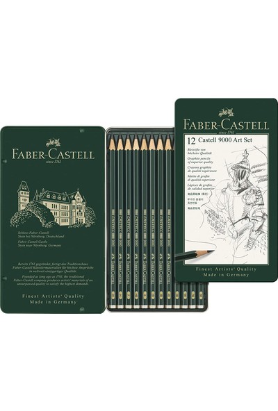 Faber-Castell 9000 Art K.K. Seti (8B-2H)