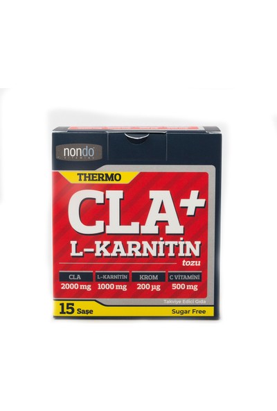 Nondo Thermo Cla+L-Carnitine 15 Şase