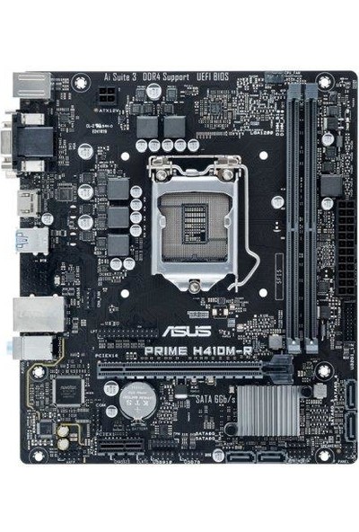Asus Prime Intel H410M-R-SI H410 2933MHZ Ddr4 LGA1200 Matx Anakart