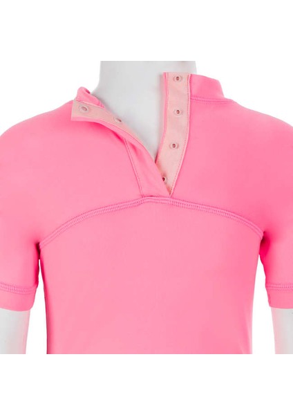 Uv Korumalı Kısa Kollu Tişört - Bebek - Pembe Nabaıjı Pazarist fırsatları