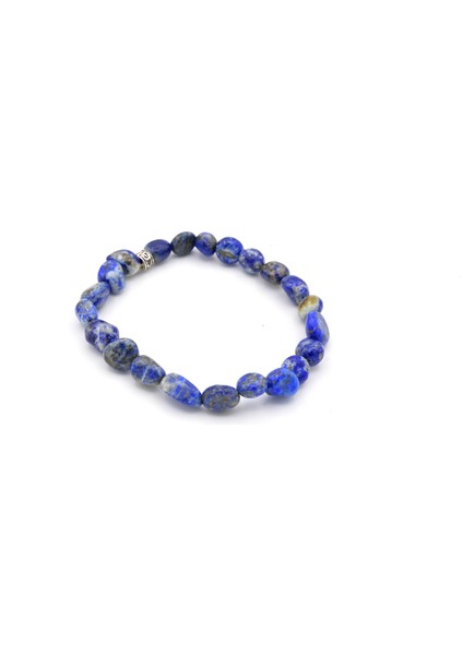 Amorf Kesim Doğal Lapis Lazuli Taşı Bileklik 002 fiyatları