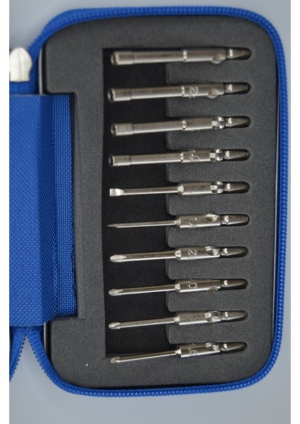 Betusshop Gözlük Tornavida Seti Çelik Mavi Renk