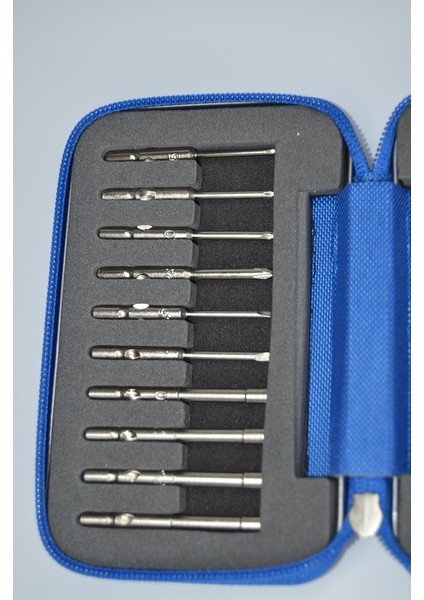 Betusshop Gözlük Tornavida Seti Çelik Mavi Renk fiyatları