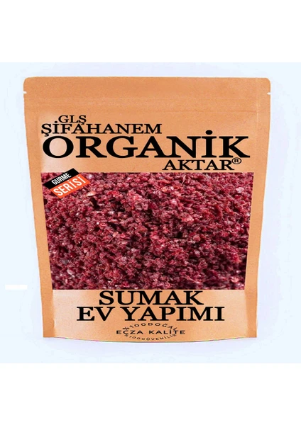 GLŞ Şifahanem Organik Aktar Ev Yapımı Sumak Toz 100 gr 1.sınıf