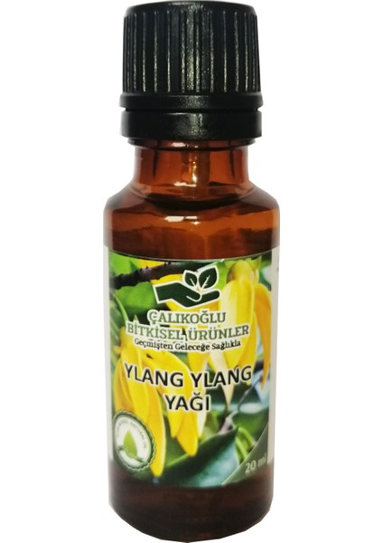 Ylang Ylang Yağı 20 ml Siyah Damlalıklı