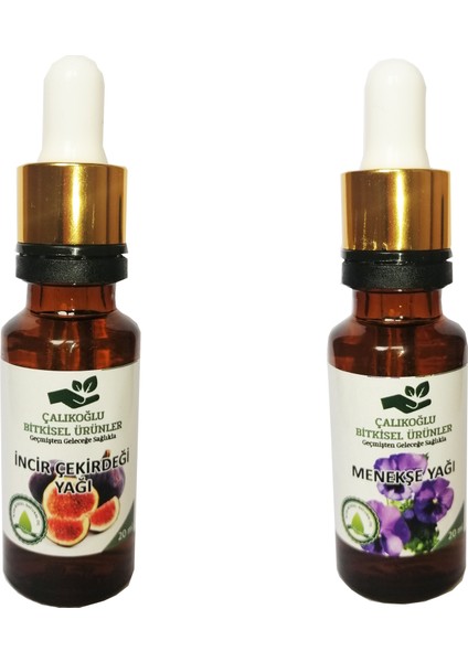 Incir Çekirdeği Yağı - Menekşe Yağı 2'li Avantaj Paketi 20 ml
