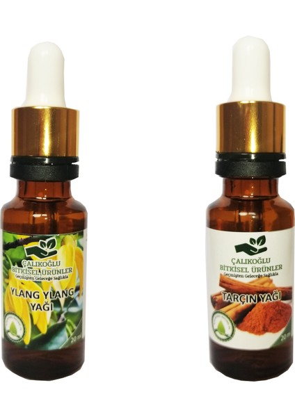 Ylang Ylang Yağı - Tarçın Yağı 2'li Avantaj Paketi 20 ml