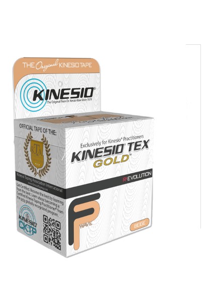 Kinesio Tape Kınesıo SporcuTex F1 Gold  5 cm x 5 M Kinesio