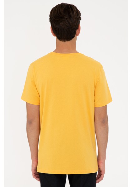 Erkek Sarı T-Shirt 50234973-VR044 modelleri